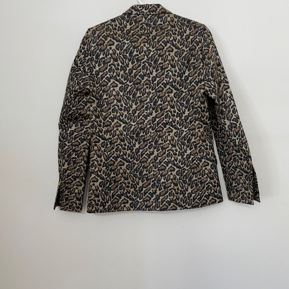 Zadig & Voltaire Deluxe Veda Leopard Blazer M - Picture 6 of 7